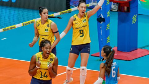 Seleção feminina de vôlei garante vaga para Los Angeles 2028