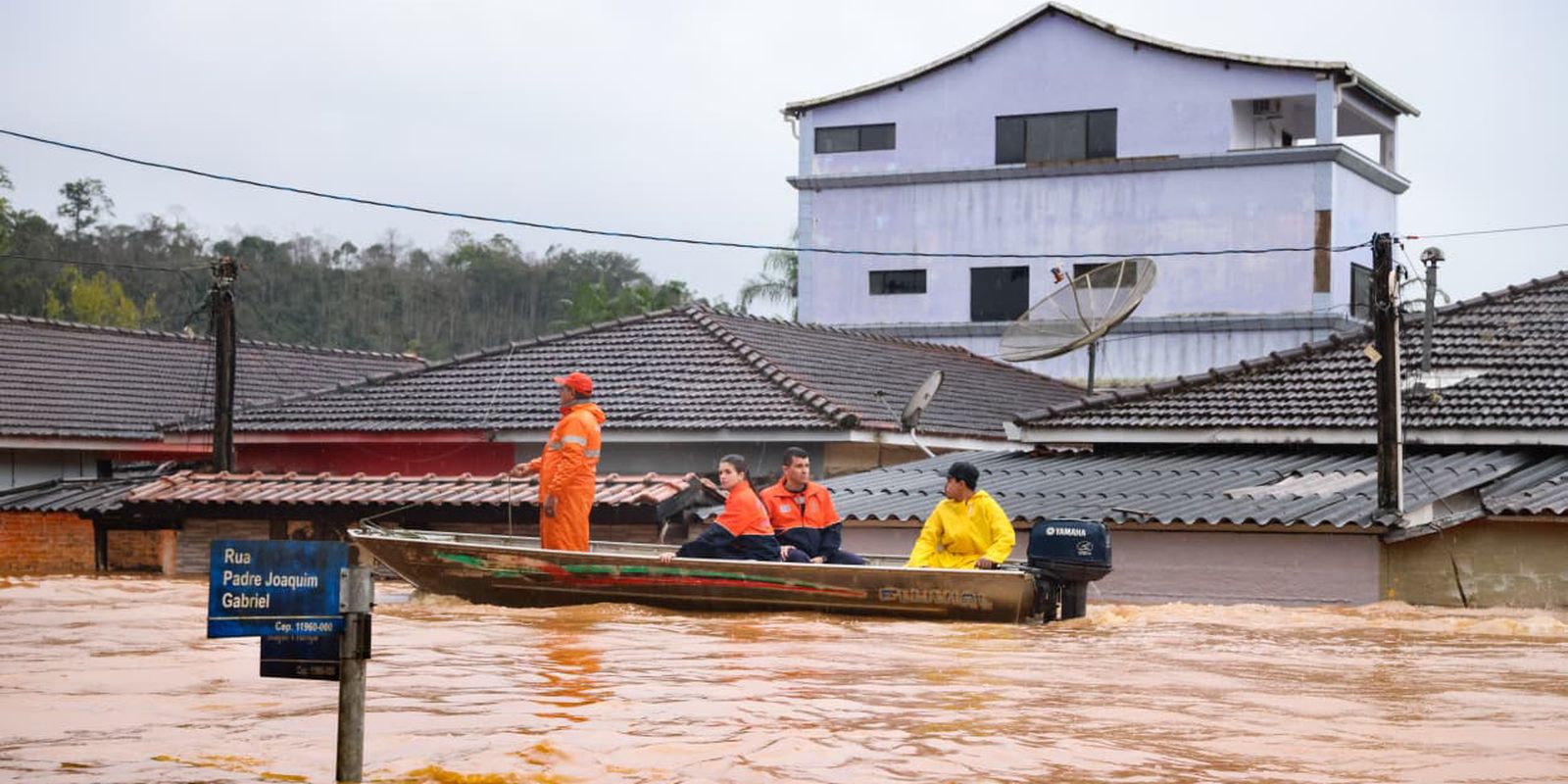 Chuvas no Vale do Ribeira deixam cinco cidades em estado de emergência