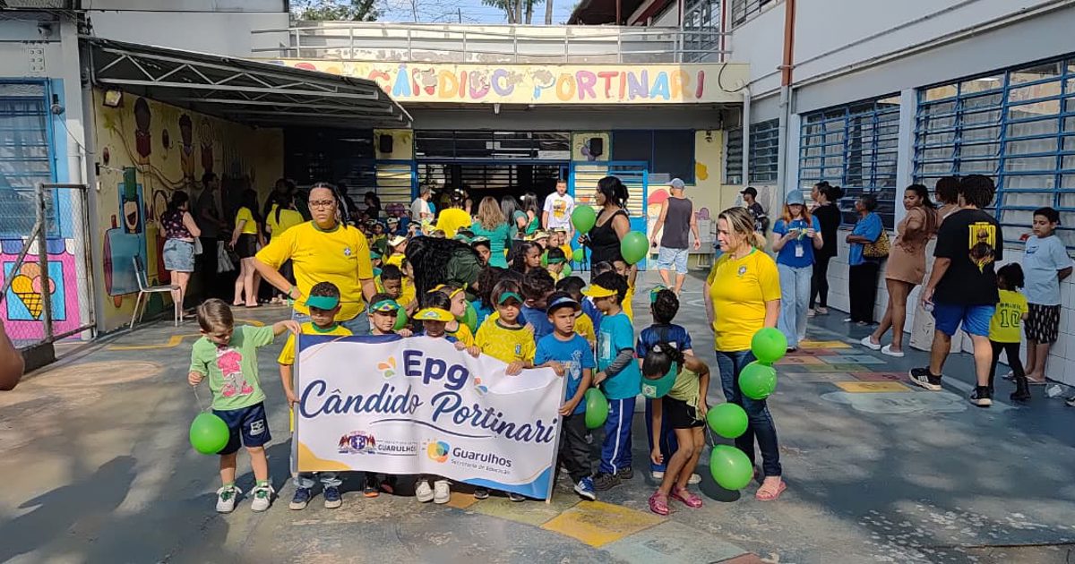 Escolas de Guarulhos promovem eventos cívicos na Semana da Pátria