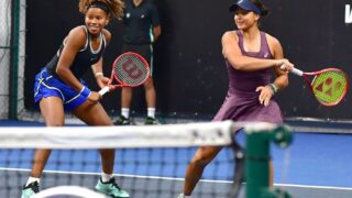 Naná Silva e Victória Barros avançam nas duplas do SP Open