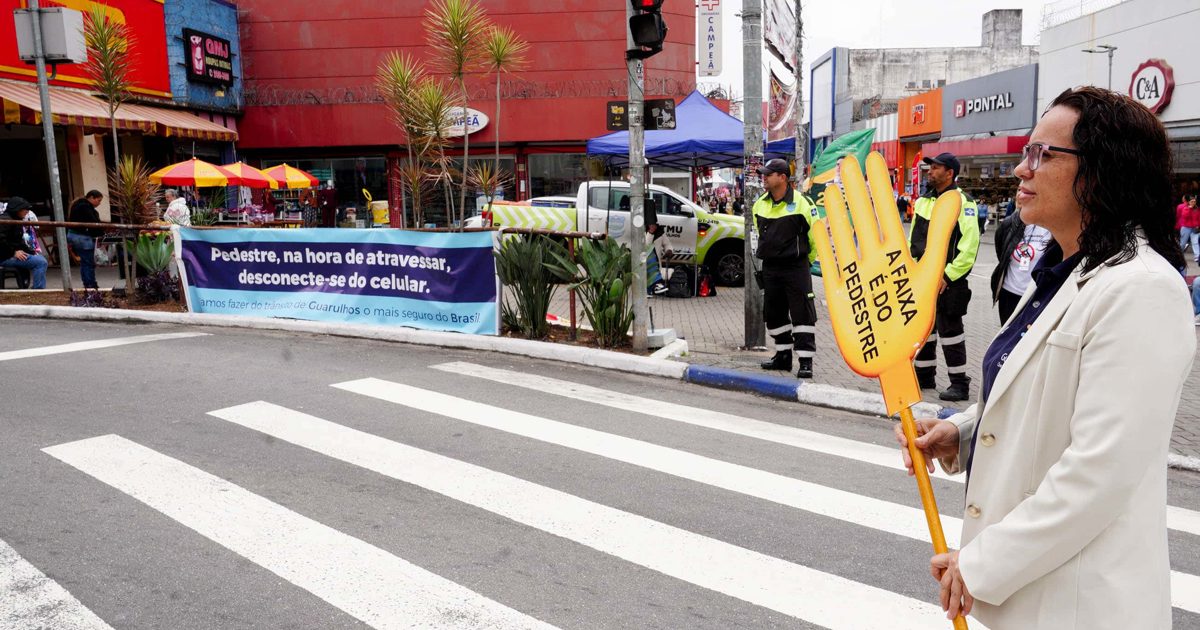 Prefeitura de Guarulhos inicia Semana Nacional do Trânsito com ações educativas