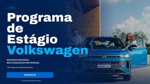 Volkswagen abre inscrições para Programa de Estágio 2027 com mais de 30 vagas