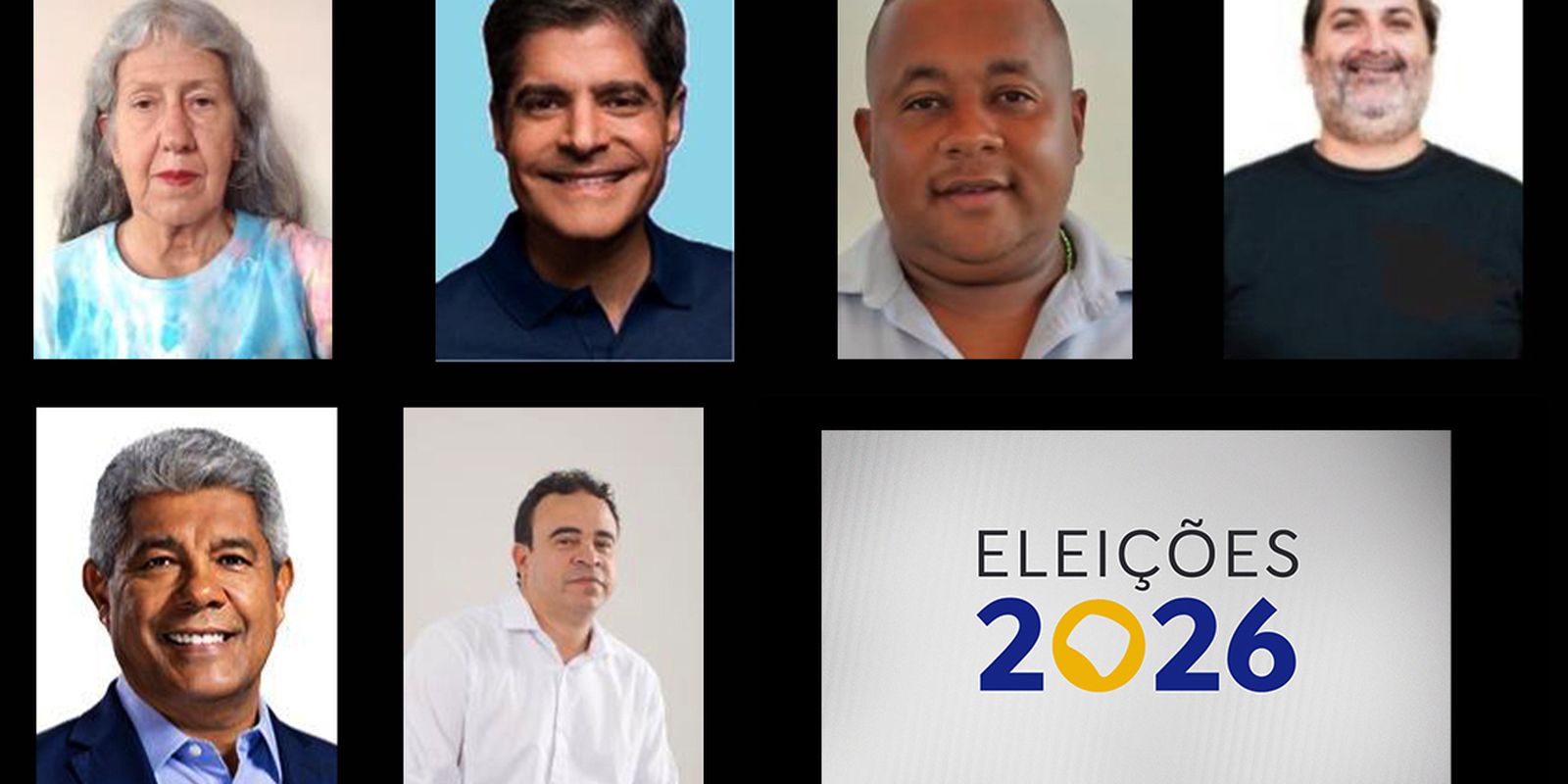 Bahia tem seis candidatos ao governo estadual nas eleições de 2026