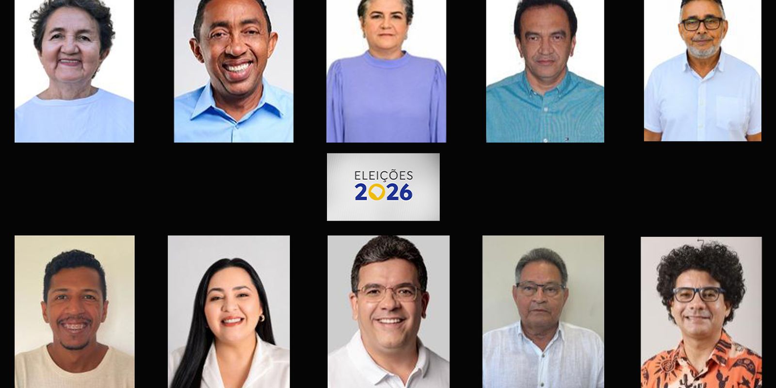 Eleições 2026: Dez candidatos disputam o governo do Piauí