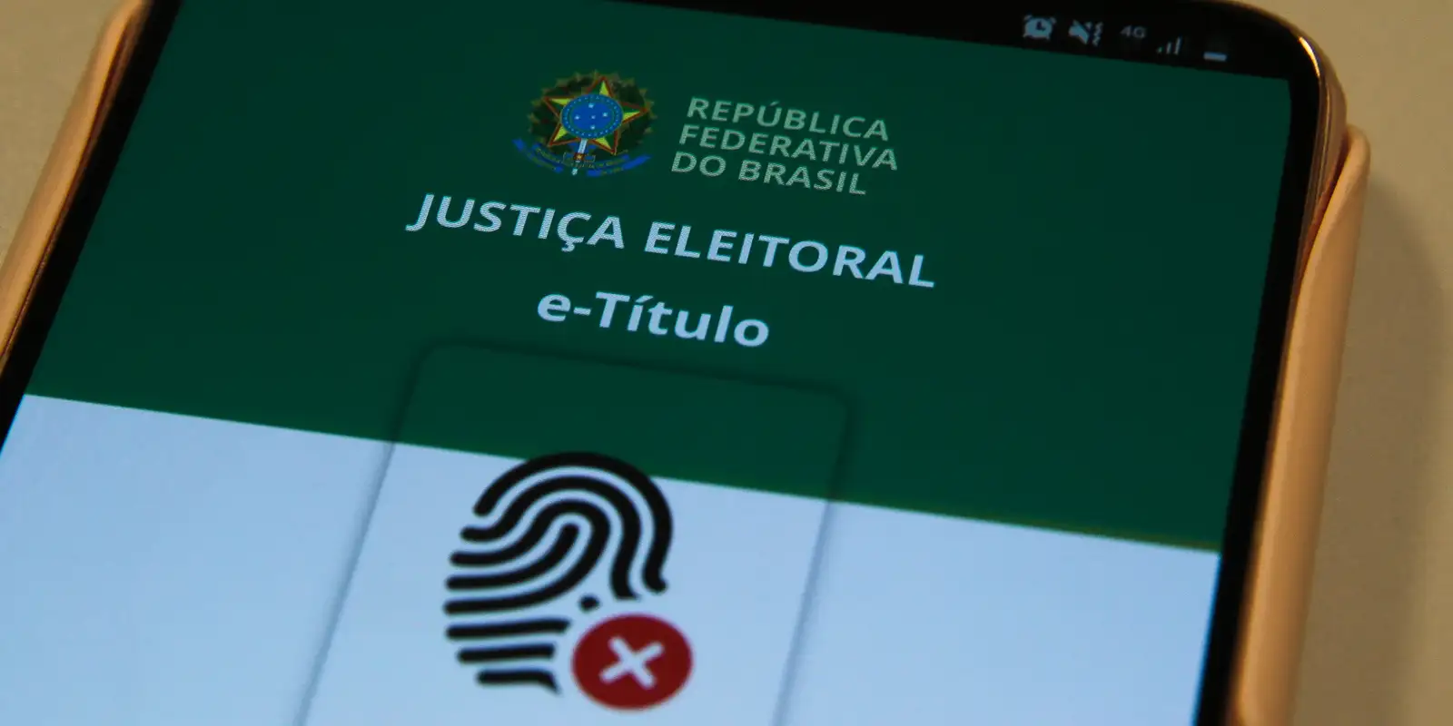 Eleitores podem usar e-Título para votar nas eleições de 2026