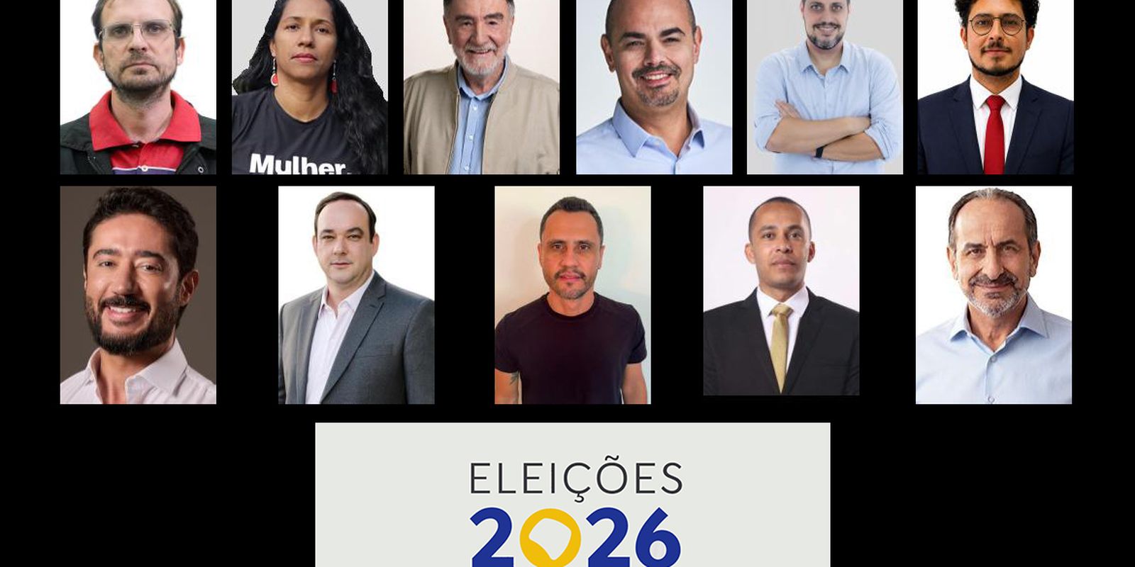 Minas Gerais tem 11 candidatos a governador nas eleições de 2026