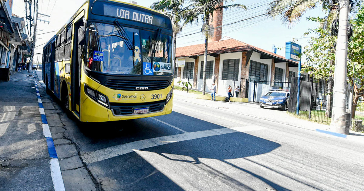 Transporte público municipal de Guarulhos será gratuito no primeiro turno das eleições