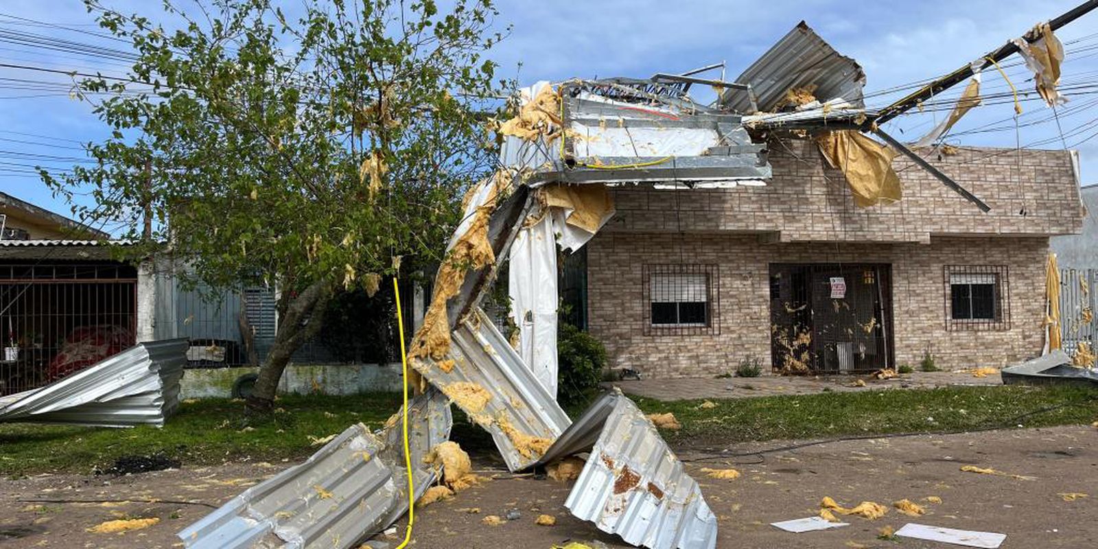 Temporais deixam 4,8 mil casas afetadas em Santa Catarina e Rio Grande do Sul