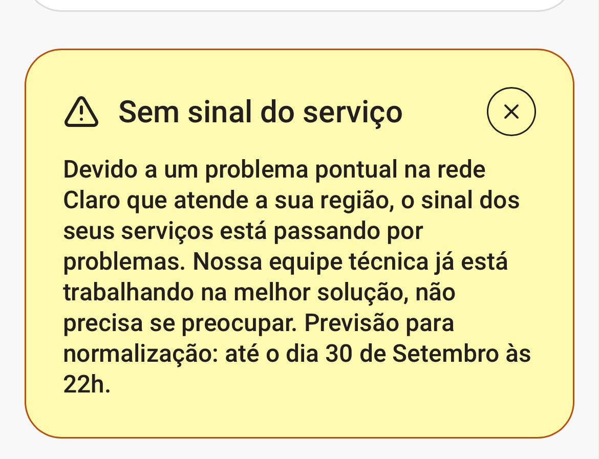 Falhas na Claro deixam bairros de Guarulhos sem internet
