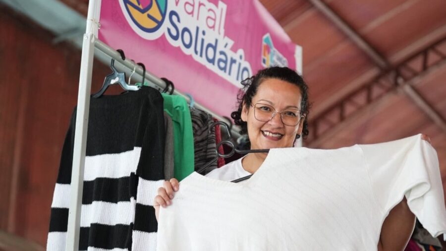 Varal Solidário distribui 4,7 mil peças de roupa em Guarulhos